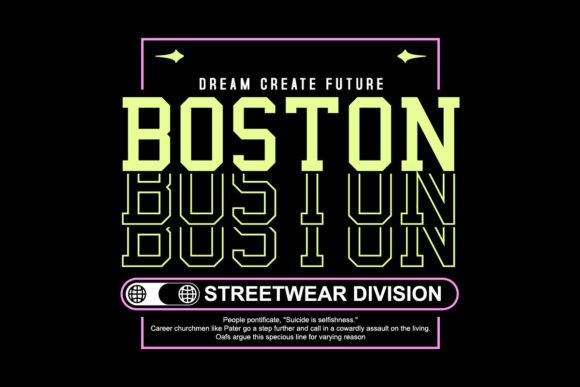 Boston Streetwear Graphics: Bold Designs for Your Brand