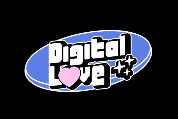 Digital Love Graphic Tee Y2k Style: A Retro-Futurist Streetwear Asset