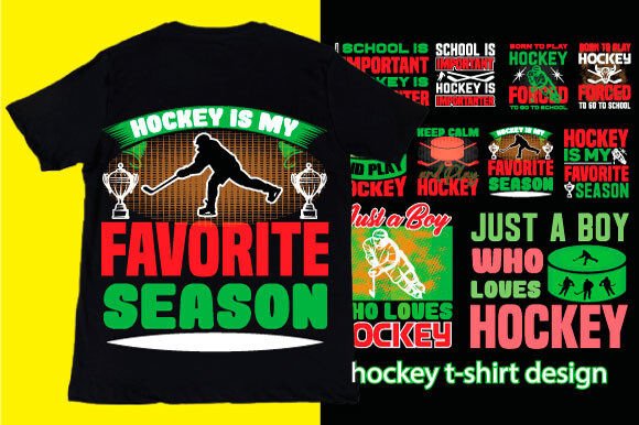 Mastering the Ice: Your Ultimate Hockey T-Shirt Bundle