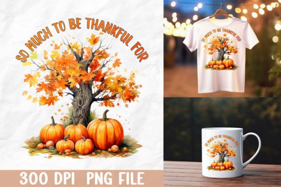 Pumpkin Gratitude Graphic: Your Go-To for Warm Autumn Designs