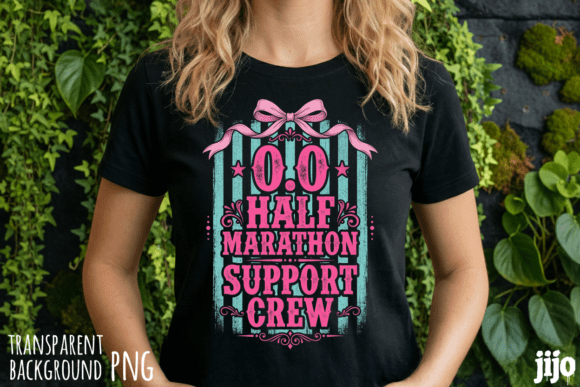 Run Your Brand Forward: The Fitness Tshirt Marathon Graphic PNG