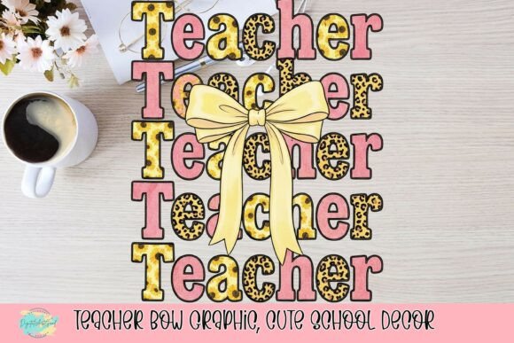 Teacher Bow Graphic: Cute School Decor Ideas
